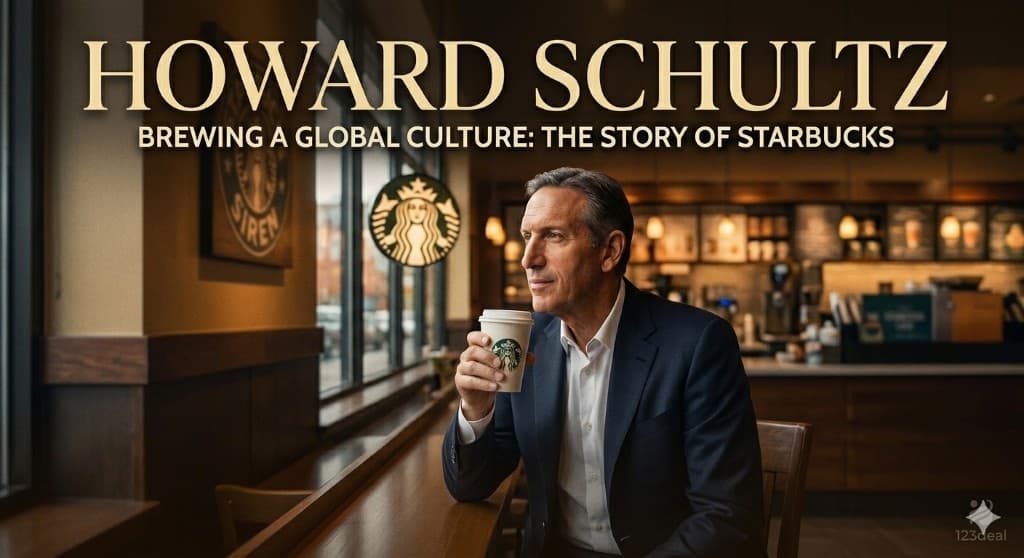 【經營實錄】從星巴克 Howard Schultz 的堅持看商業價值:為什麼「好地段」永遠是你的資產?